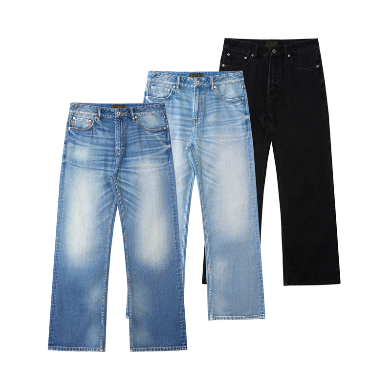 Vowprogress*Kanglong 17% Tencel Natural Washable Slim Fashion Cut Straight-Leg Slim-Fit Jeans Vowprogress*Kanglong 17% Tencel Natural Washable Slim Fashion Cut Straight-Leg Slim-Fit Jeans