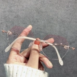 Импортные антирадиационные модные сверхлегкие очки для пожилых людей, в корейском стиле