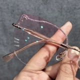 Женские ушные очки женская миопия может быть оснащена определенной степенью безрассудного обесцвечивания корейское издание Tide Big Face Net Red Light Mircor