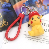 Red Hat Pikachu+красная веревка