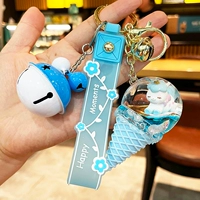 Синий колокольчик для мороженого