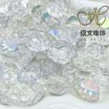 Горный чай с розой в составе, акриловые аксессуары, аксессуар ручной работы, заколка для волос