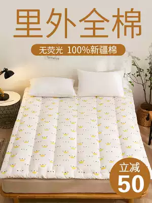 Mattress cotton mat quilt household double bed mattress thickened single 1 8m student dormitory tatami