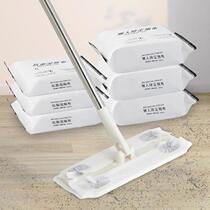 Electrostatic dust removal paper mop disposable mop special wet wipes for floor cleaning vacuum cleaning floor no-clean wet wipes