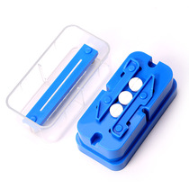 Plastic rectangular drug cutter Tablet divider Multiple pill dividers at a time Card grinder