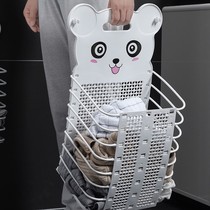 Foldable Dirty Laundry Basket Clothing Containing basket Clothing Washing Doll Clothing Basket Home Bathroom Toilet Large Capacity Containing