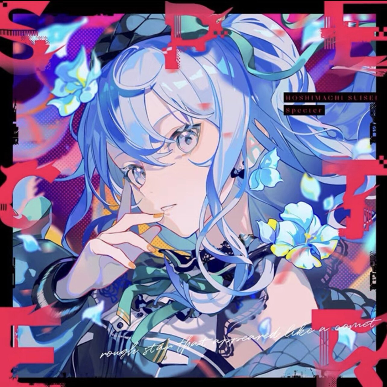 Star Street Comet 2Nd Specter Vtuber Hololive Peripheral Card/Poster/Coaster/Pendant