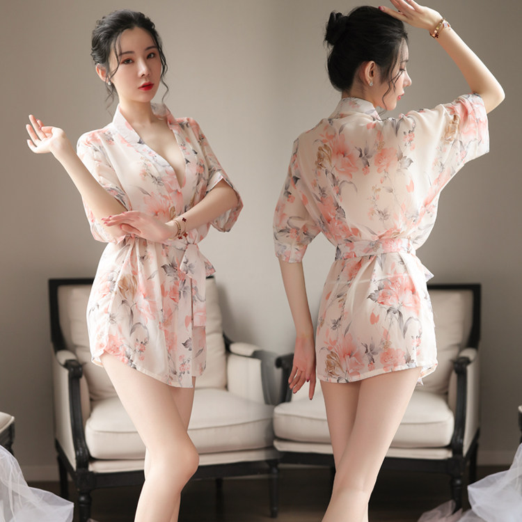 Sexy Love Lingerie Sleepwear Passion Suit Seductive Bed Teasing Bed Teasing Uniform 2023 New Free Fall Winter Couple-Taobao