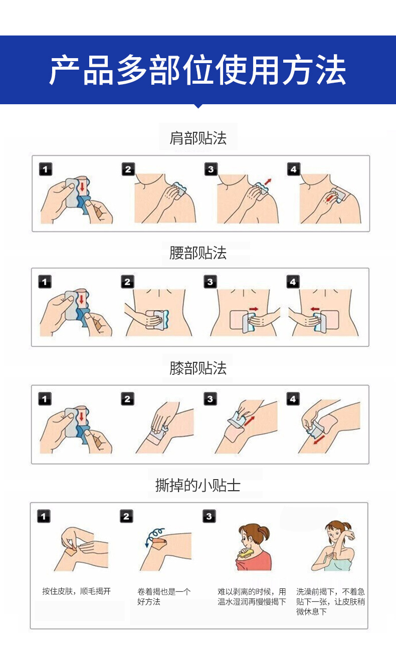 【日本直邮】久光贴 膏药贴镇痛止腰疼痛贴 7片/袋