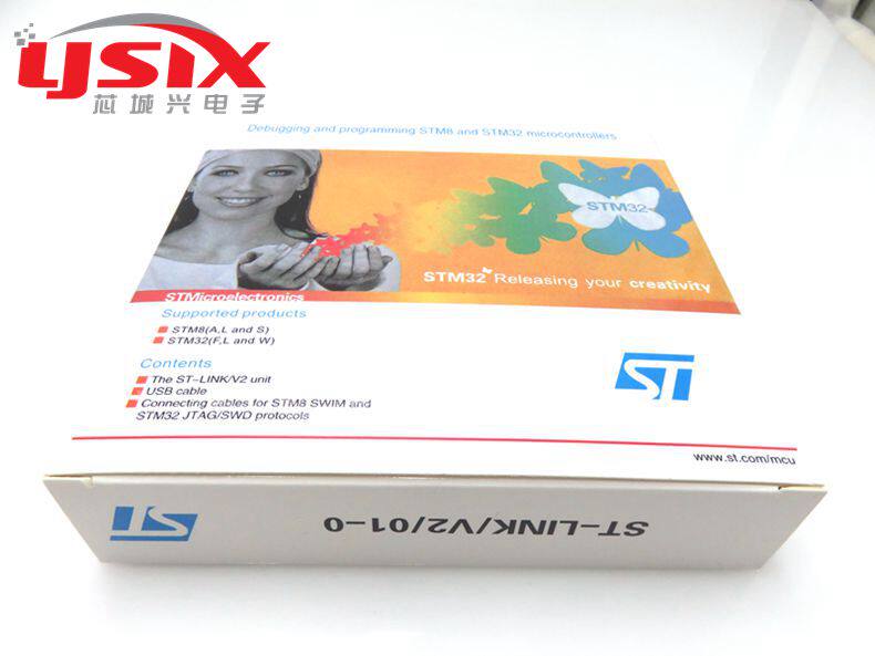 Купить Эмулятор ст-линк v2 для STM8 фирмы/семейства STM32 эмулятор ...