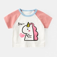 Розовый рукав единорог