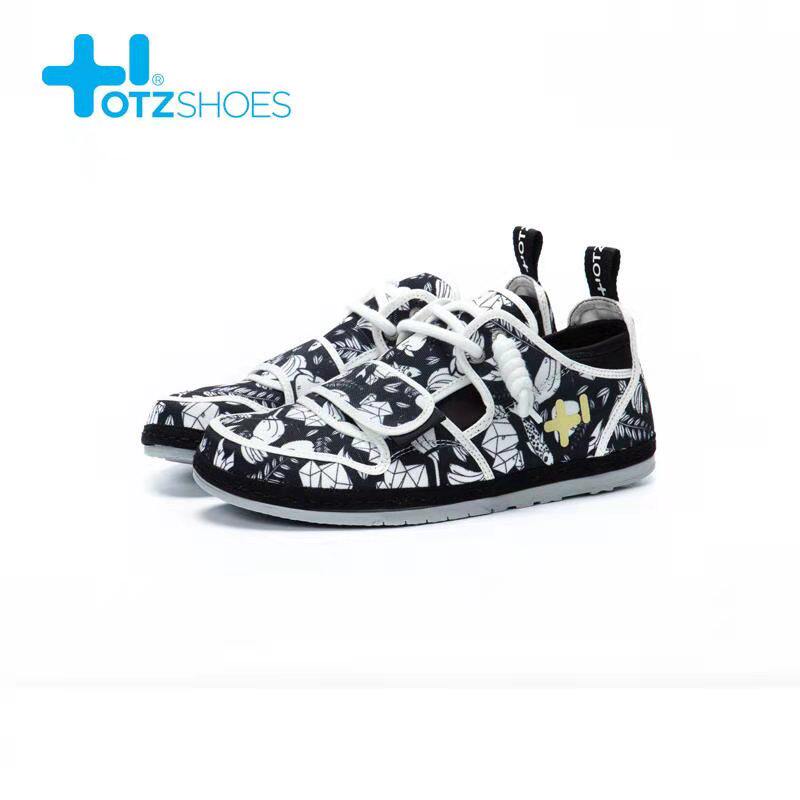 OTZShoes summer new men and women couple canvas shoes flower graffiti low help shallow mouth big head ugly cute breathable fashion