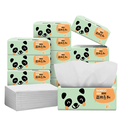 【天猫超市】理文原生竹浆抽纸12包