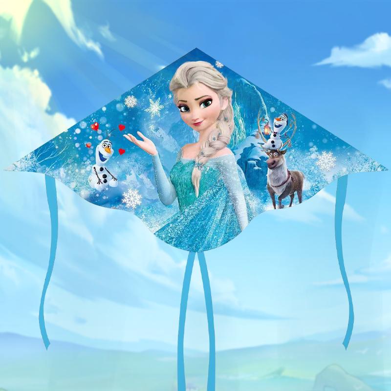 Princess Aisha Kite Kids Line 20223 new red breeze easy fly children special