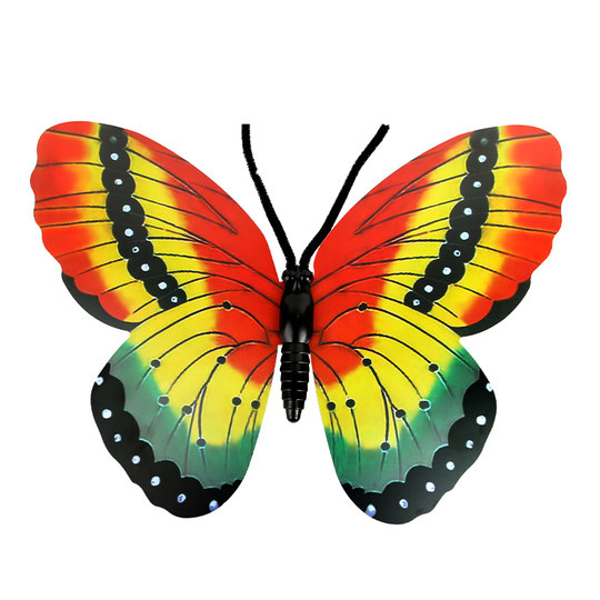 Drunk with the Spring Breeze, Dancing with Butterflies: Original Butterfly Handheld Wrist Prop for New Year's Day Program Opening, Sports Meet Entrance Performance