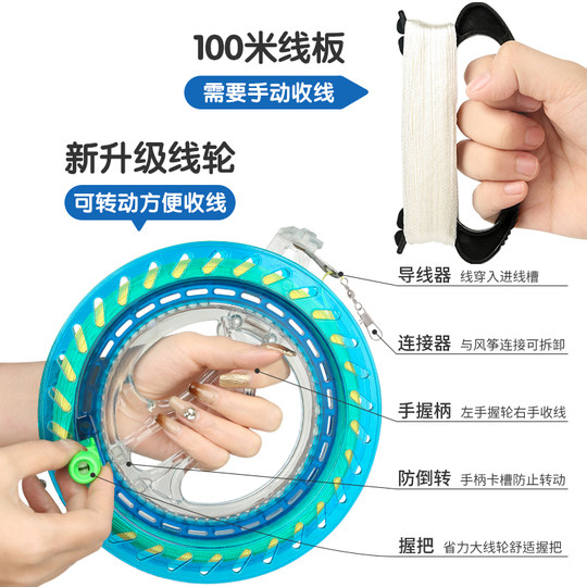 Children's Cartoon Kites for Beginners, Easy to Fly in Light Breeze, 2026 New Model, Weifang Outdoor Kites Specifically for Kids