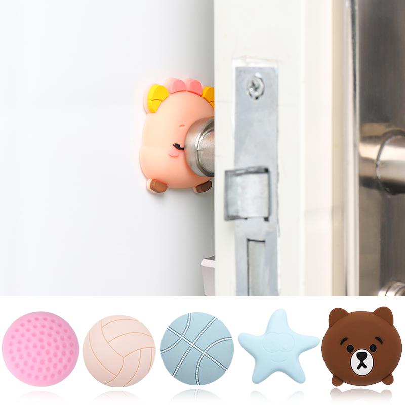 Entrance Door Handle Crashworthy anti-creationist Silicone Anti-Crash Pad Silent Door Rear Fridge Anti-Kowtowing wall suction cup