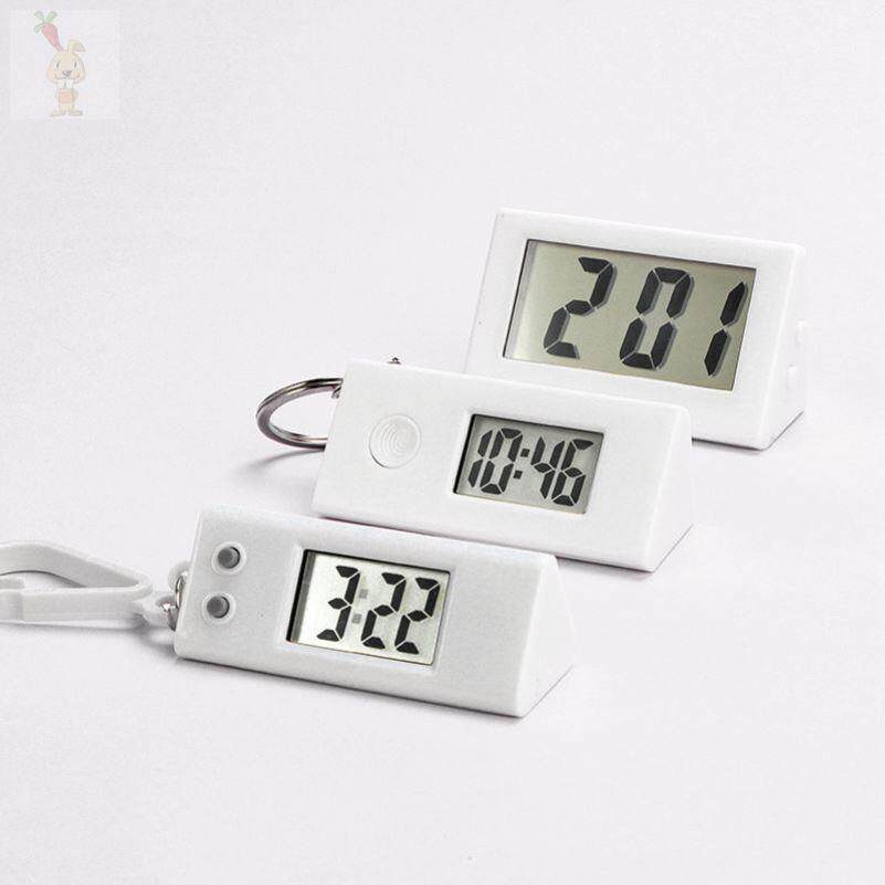 Mini small alarm clock cute and small mini small seat clock portable student electronic clock simple table desktop small pendulum piece