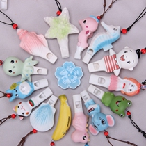 Aquarium dolphin whistle octopus seahorse whistle pendant conch animal whistle tourist attraction station small gift