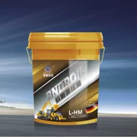 Обычное противоизносное гидравлическое масло № 46, 16-литровая бочка, общий вес 18 фунтов.