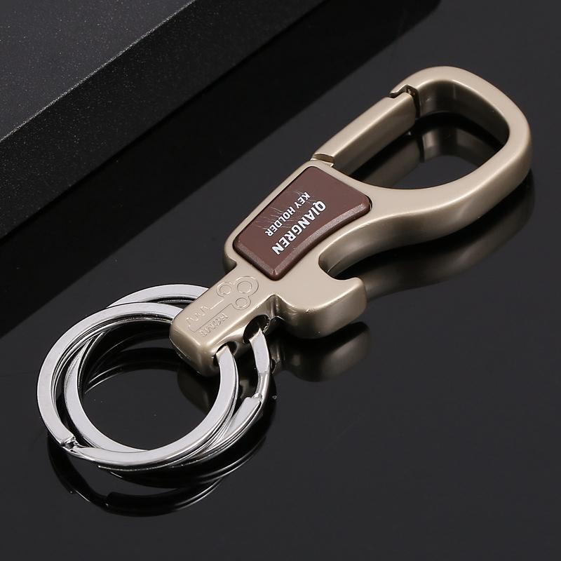 Strongman Bottle Opener Keychain Multifunctional Men's Waist-Hanging Car Key Chain Creative Keychain Pendant Gift
