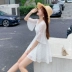 Kiểu dáng tây váy ngắn 145 kiểu dáng ngắn kiểu hàn quốc phù hợp váy đầm nữ nhỏ nhắn giảm tuổi xs khoe chiều cao 150cm thời trang - váy đầm