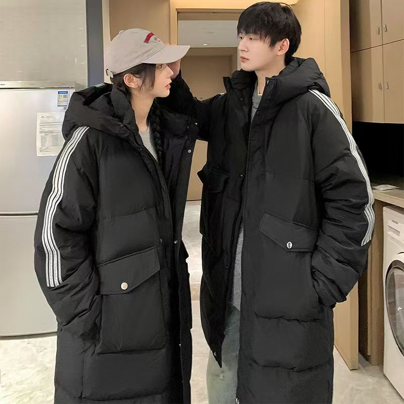 Men's Duck down Jacket 2026 Autumn and Winter Off-Season Mid-Length Hooded Fashion Versatile Warm Thick Coat a Duck