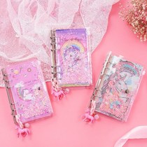 Hands Tent Ben Girl Hearts Cute Korean Version Cheap Notebook Ins Nets Red Streaming Sand Detachable Loose-leaf Moto Stickers Cute