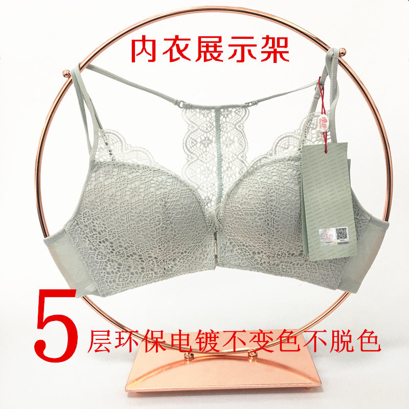 Metal underwear display rack Clothing store bra special clip display rack Round bra display model underwear rack