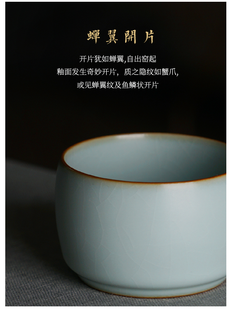 Your up noggin kongfu master cup single CPU manual sample tea cup small jingdezhen ceramic tea set gift boxes