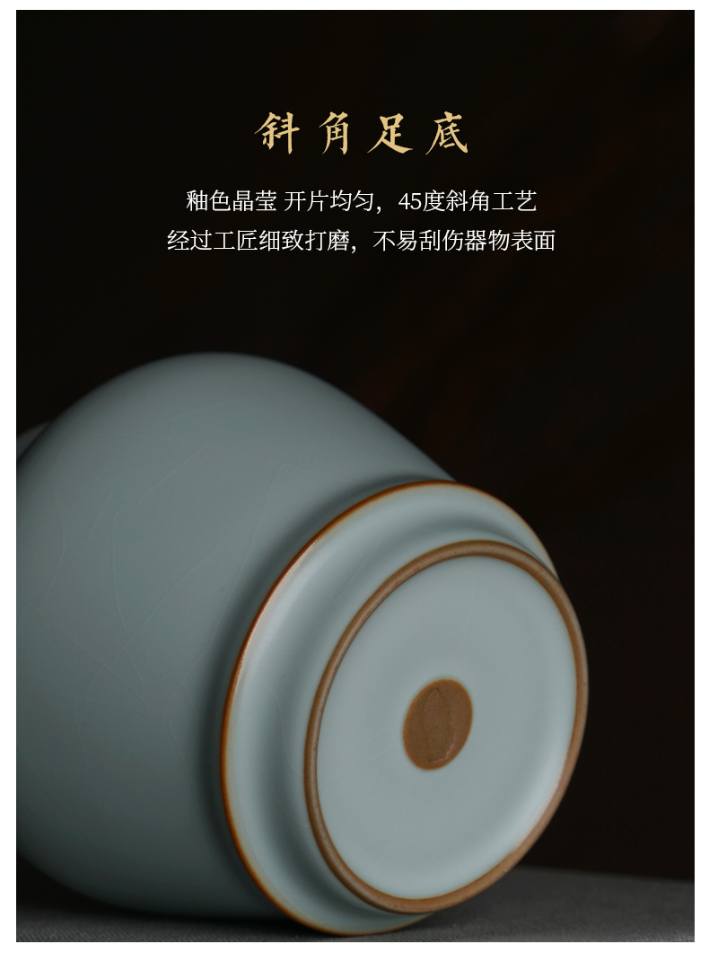 Your up with jingdezhen ceramic seal by hand to restore ancient ways moisture stored tea caddy fixings seal pot household gift boxes