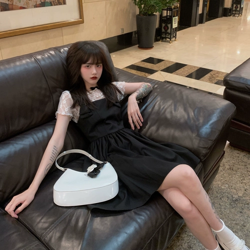 Летняя кружевная шелковая приятная телу летняя одежда, короткий рукав