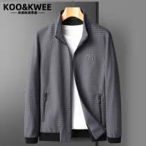 Spring and autumn slim fit collar jacket mens business casual autumn jacket blouses big code fashion 100 hitchhiking for mens clothing