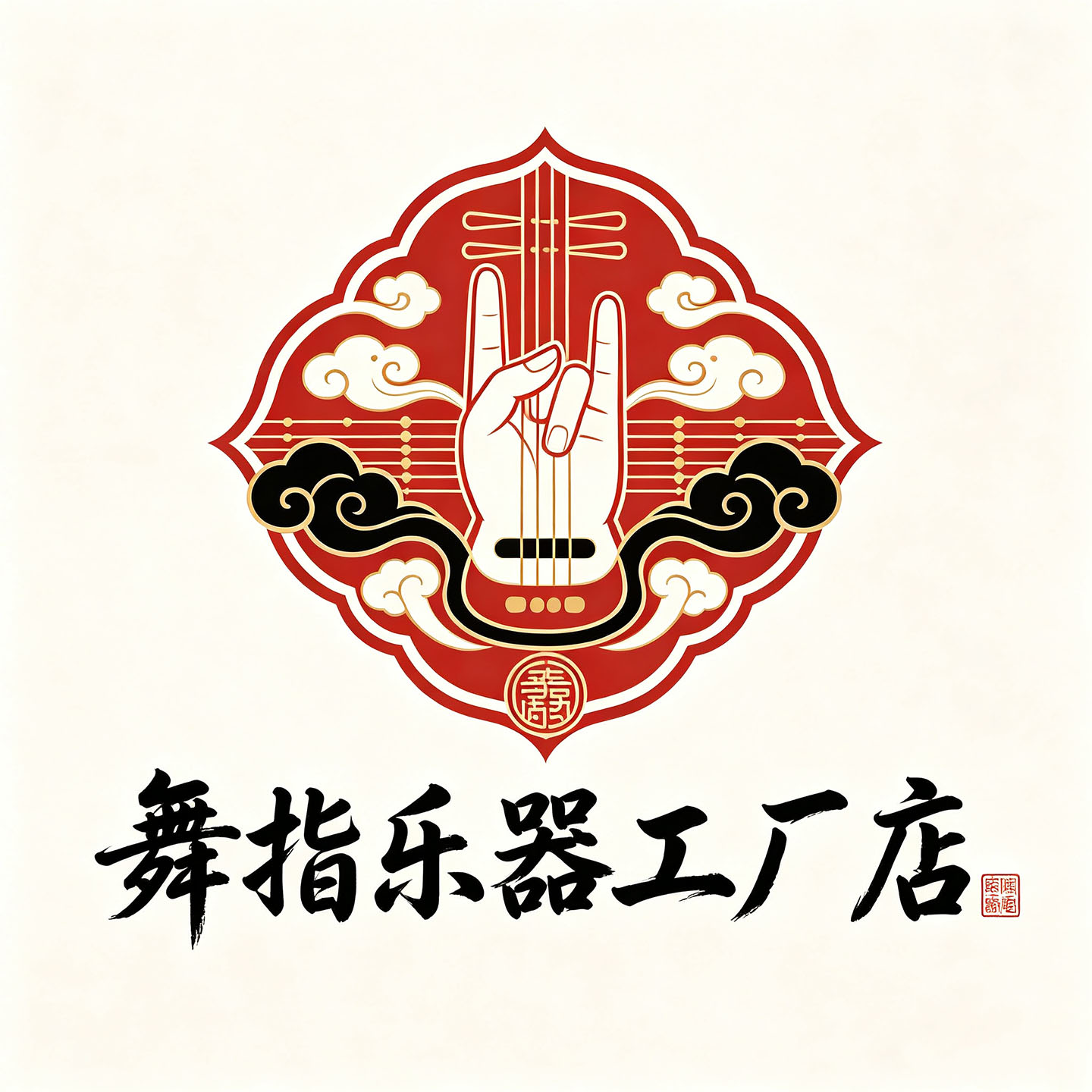 舞指乐器工厂店的LOGO
