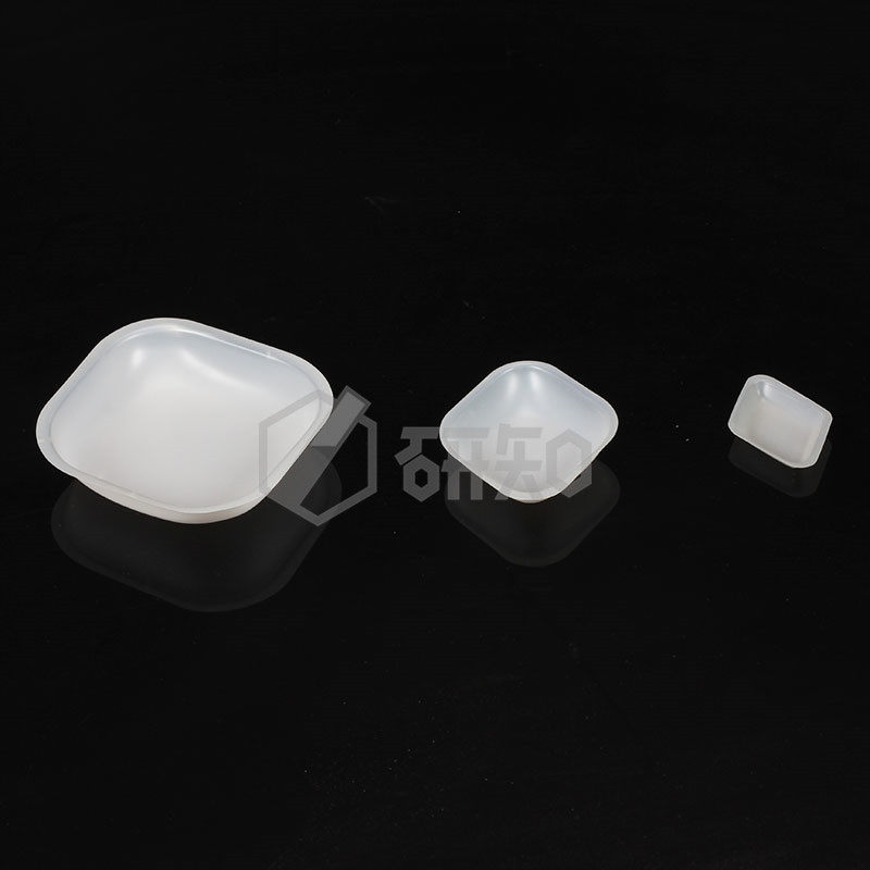 Weighing plate diamond square boat-shaped weighing boat anti-static weighing boat with chamfering 50 pieces