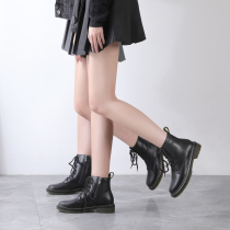 Martin Boots Woman Short Boot Plus Suede Small Guy Inner Heightening Woman Shoes Winter Boots Snow Ground Boots 2021 Small Code Big Yard Shoes