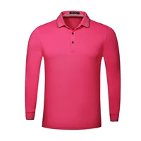 Длинный рукав розово-красный