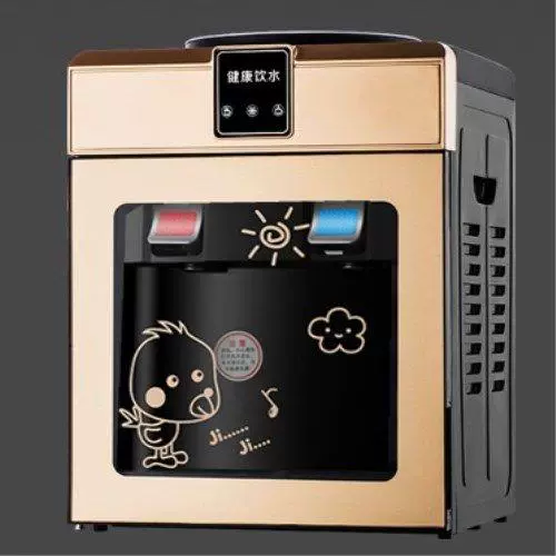 Hàn Quốc Sức khỏe Mini Máy đun sôi Mini Nước đá nóng Ấm nhà ấm Văn phòng Học nước uống Máy tính để bàn Làm mát - Nước quả