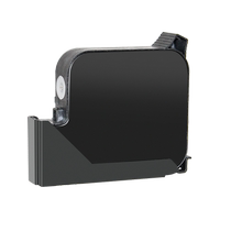 Qimei QM308 large nozzle ink cartridge 25 4mm production date printing ink cartridge one-inch head printing coding inkjet printer dedicated inkjet large capacity multi-color optional