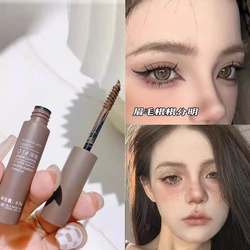 눈썹 염색 크림 방수 및 오래 지속, 탈색 없음, 불분명, 천연, 천연 야생 눈썹 세제 펜, 여성