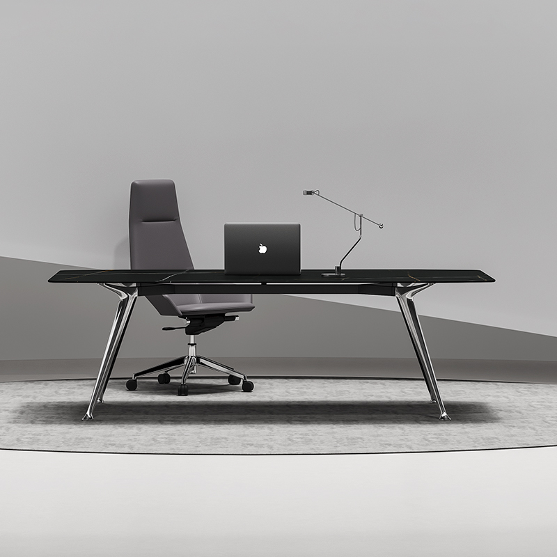 Rock Board Desk Boss Table Presidents Table Presidents Table Executives Table Big Bandai Brief Modern Office Furniture Designers Home