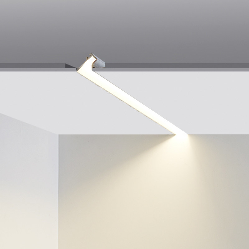 G3 No main light lighting LED linear light borderless aluminum groove Bedroom living room polarized wall washer with strip line light