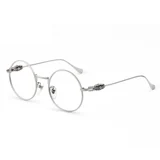 木川 Дизайнерские очки коробка мужская ретро коробки ручной каркасы металлическое металлическое зеркало можно оборудовать зеркалом с изменчивым миопией