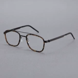 木川 Очки рамки мужской ретро двойной луче
