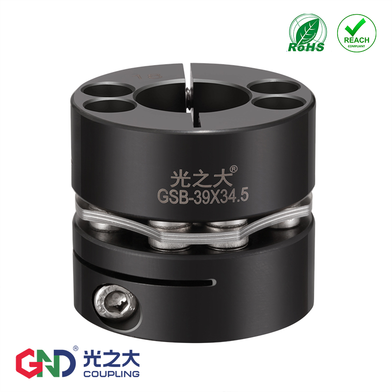 Light Big 45 Number of steel 8 screws GSB single diaphragm couplings Great torque stepper motors servo motor couplings