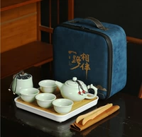 Celadon Dragon 10 -Piece Set по пути (синий) набор путешествий