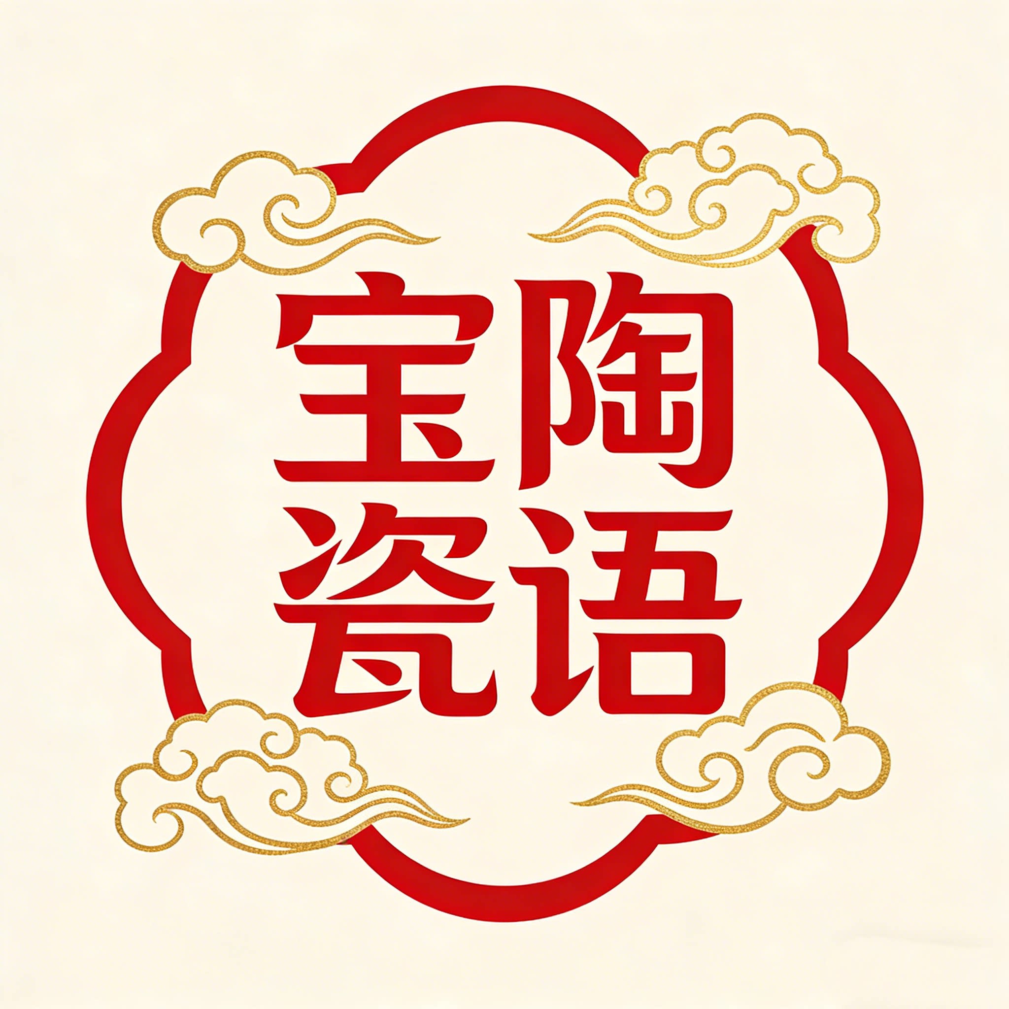 宝陶瓷语的LOGO