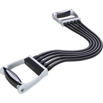 Chest expansion puller home fitness mens shoulder and back stretching training latex elastic rope exercise artifact