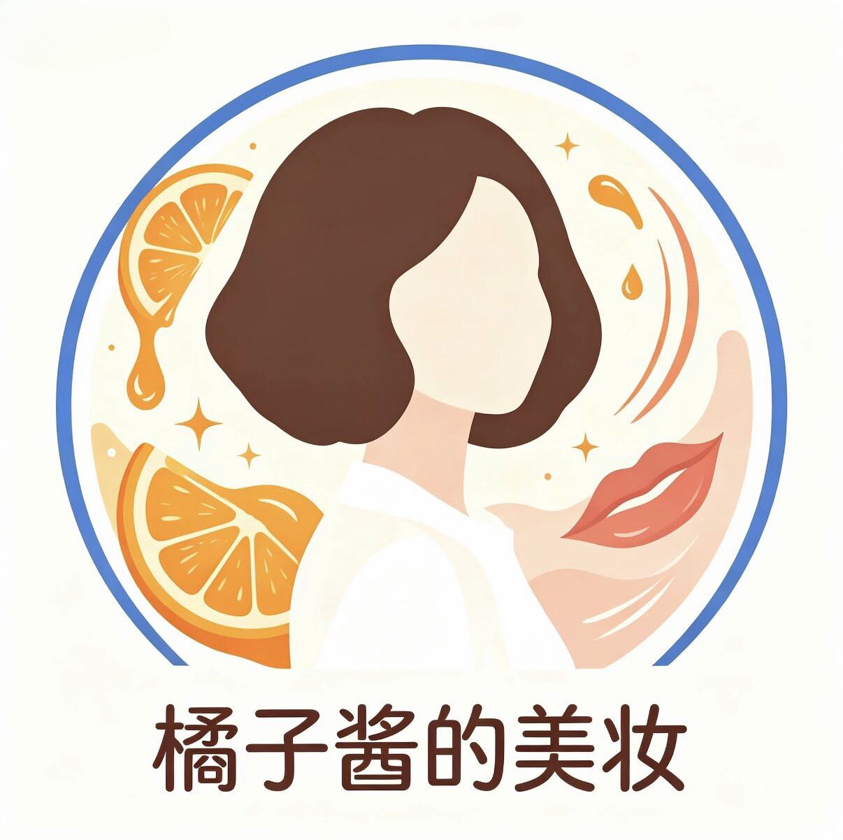 橘子酱的美妆的LOGO