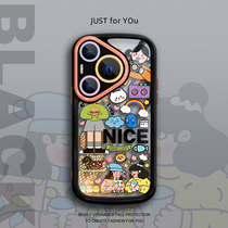 QBIG is suitable for Huawei (free high-definition film) new Pura70 Ultra anime girl market creative 70pro personalized all-inclusive lens anti-fall 60 protective cover for women 50 milk